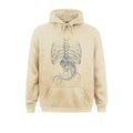 Men's Alien Vs Predator Jacket Alien Bone Covenant Bone Harajuku Hoodies Human Body Embryo X-Ray Sportswear Cotton Plus Size