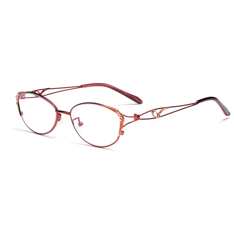 BCLEAR New Cat Eye Reading Glasses Women Fashion Presbyopic Reading Eyelasses Clear Anti-Blue Ray Computer Lenses +0.25 ~ +4.00