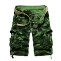 2025 New Camouflage Loose Cargo Shorts Men Cool Summer Military Camo Short Pants Homme Tactical Cargo Shorts Drop Shipping