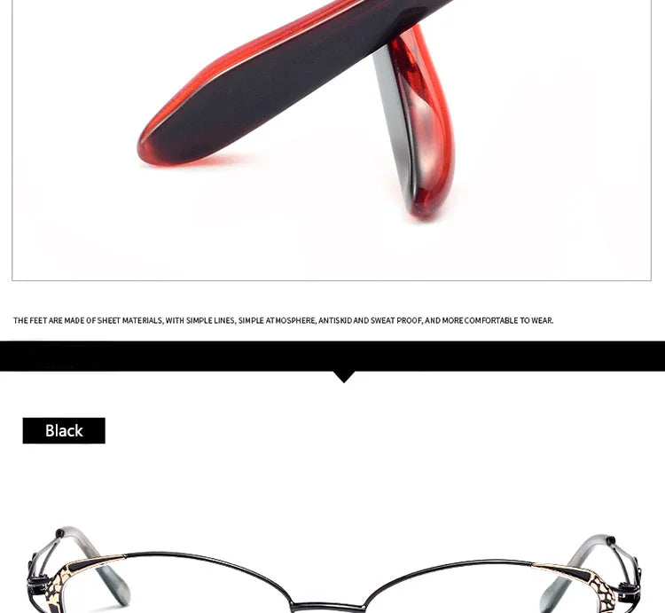 BCLEAR New Cat Eye Reading Glasses Women Fashion Presbyopic Reading Eyelasses Clear Anti-Blue Ray Computer Lenses +0.25 ~ +4.00