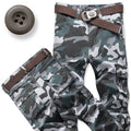 Spring Autumn Cargo Pants Men Overalls Casual Pure Cotton Pants Multi Pockets Wear Resistant Straight Slacks Baggy Trousers
