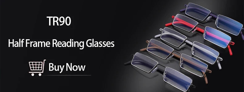 May Flower Rimless Foam Nose Clip On Reading Glasses Mini Portable Lazy Glasses With Alloy Case Men Women +1+1.5+2+2.5+3