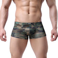 Men Sexy Underwear Boxers Man Underpants Military Boxer Shorts U Convex Pouch Underpants Camouflage Panties