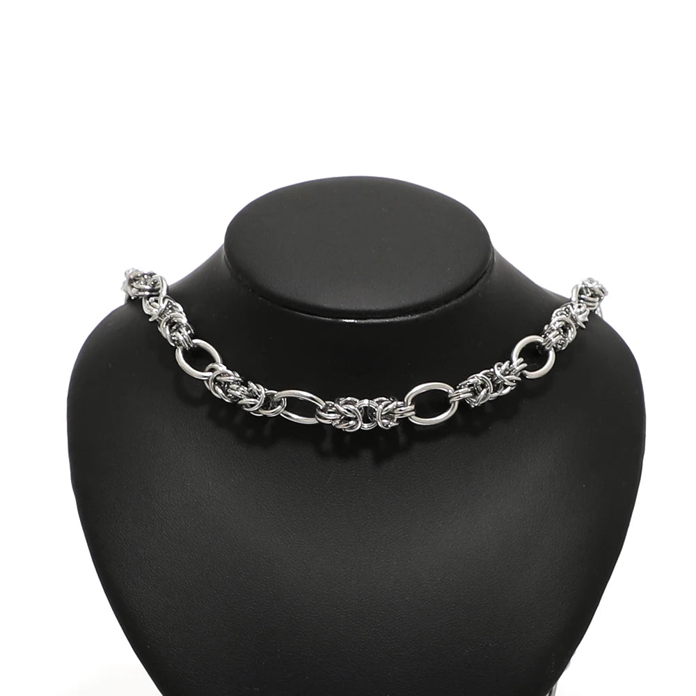 1 Meter Stainless Steel 304 Chunky Knot Big Chains DIY Jewelry Making Accessories Hip Hop Necklaces Findings Bracelets Supplies