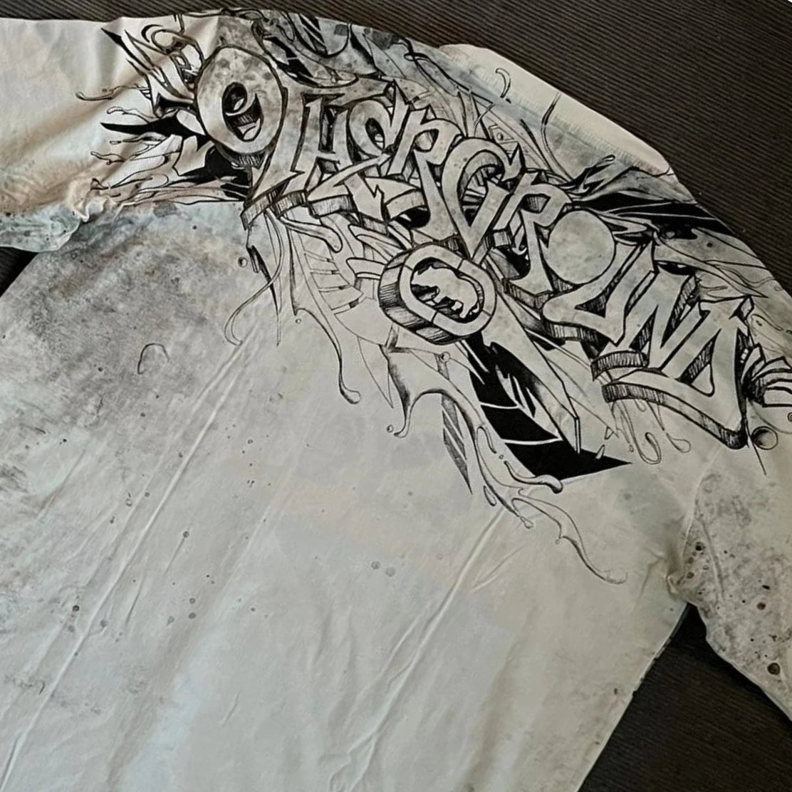 Rebel Y2K Vintage Tee Ecko Rhino Graphic Print Oversized Streetwear Shirt for Men & Women Unisex Cotton Couple Top with Attitude