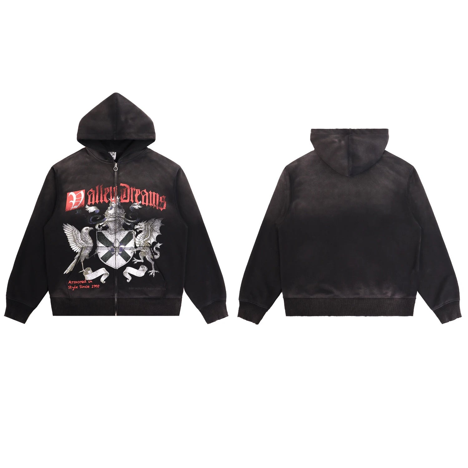 New Fashion Autumn Graffiti Letter Print Terry Hooded Hoodies for Men and Women Pullover Hip Hop Loose Cotton Sweatshirts