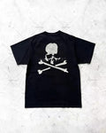 American High Street Fashion Clothing Street Hip-hop Retro Skull Fashionable Loose T-shirt Men Harajuku Y2K Casual Short Sleeves