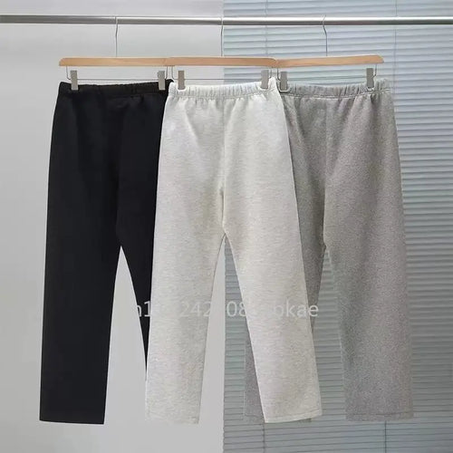 22SS Men's Pants Classic Design Men's Flocking Letter Logo Sweatpants Designer Brand Couple Loose Cotton Pants