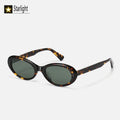 2026 Acetate Black Sunglasses Women Cat Eye Glasses Woman Oval UV400 Eyeglasses Men Most Popular Travel Outdooor Eyewear 147mm