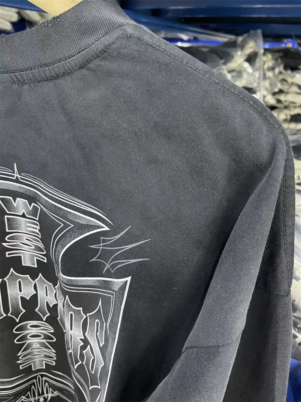 Vintage West Coast Choppers 25SS Rare Edition Long Sleeves T Shirt Men Women Iron Cross Tee Tops T-Shirts