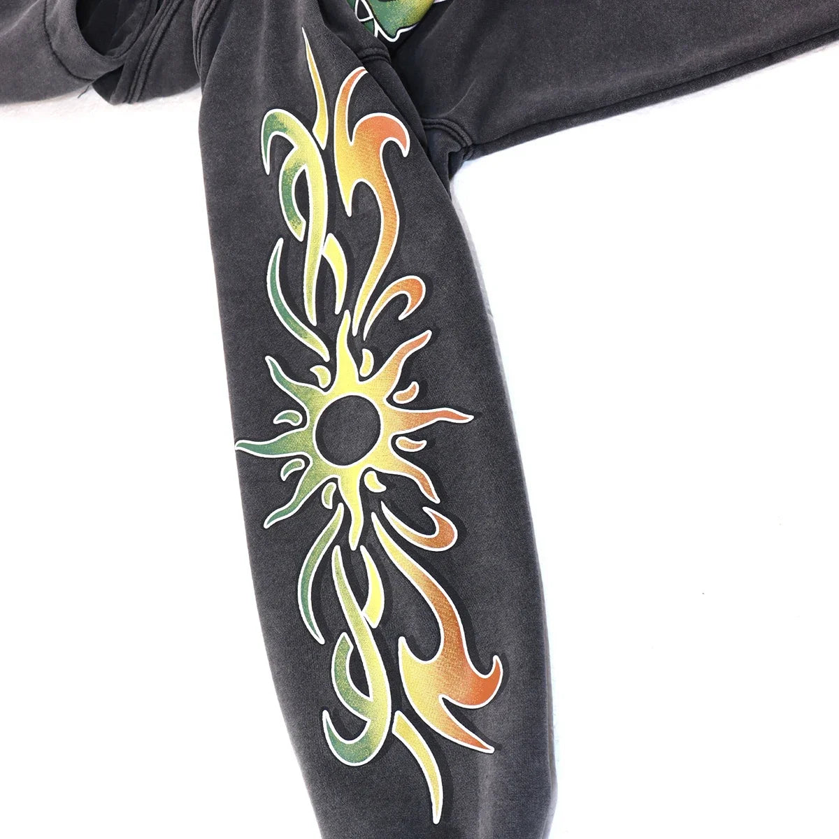 New Fashion Autumn Graffiti Letter Print Terry Hooded Hoodies for Men and Women Pullover Hip Hop Loose Cotton Sweatshirts