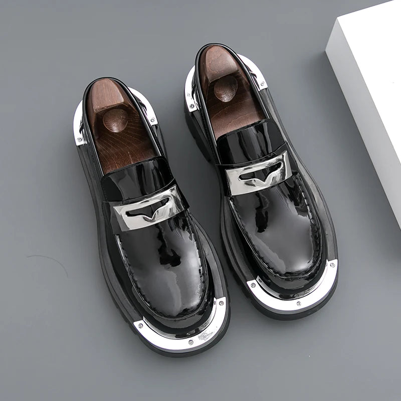 Spring Summer Mens Loafers Casual Leather Man Shoes Handmade Mocasines Slip-On Driving Shoes Outdoor Boat Shoes Oxford Footwear