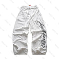 Street wear trendy hip-hop rock style comfortable and versatile casual pants American fashion high street oversized casual pants