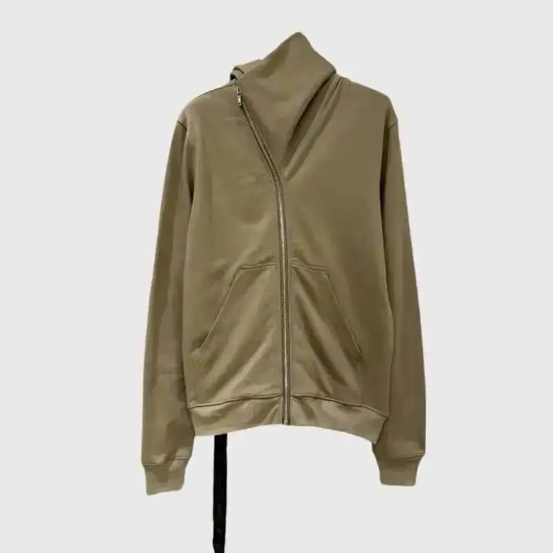 HKSH Men's Tide Punk Dark Autumn Winter New RO Style Wizardry Zipper Women's Fashion Cotton Sweatshirt Chic Coats Hoodies HK0530