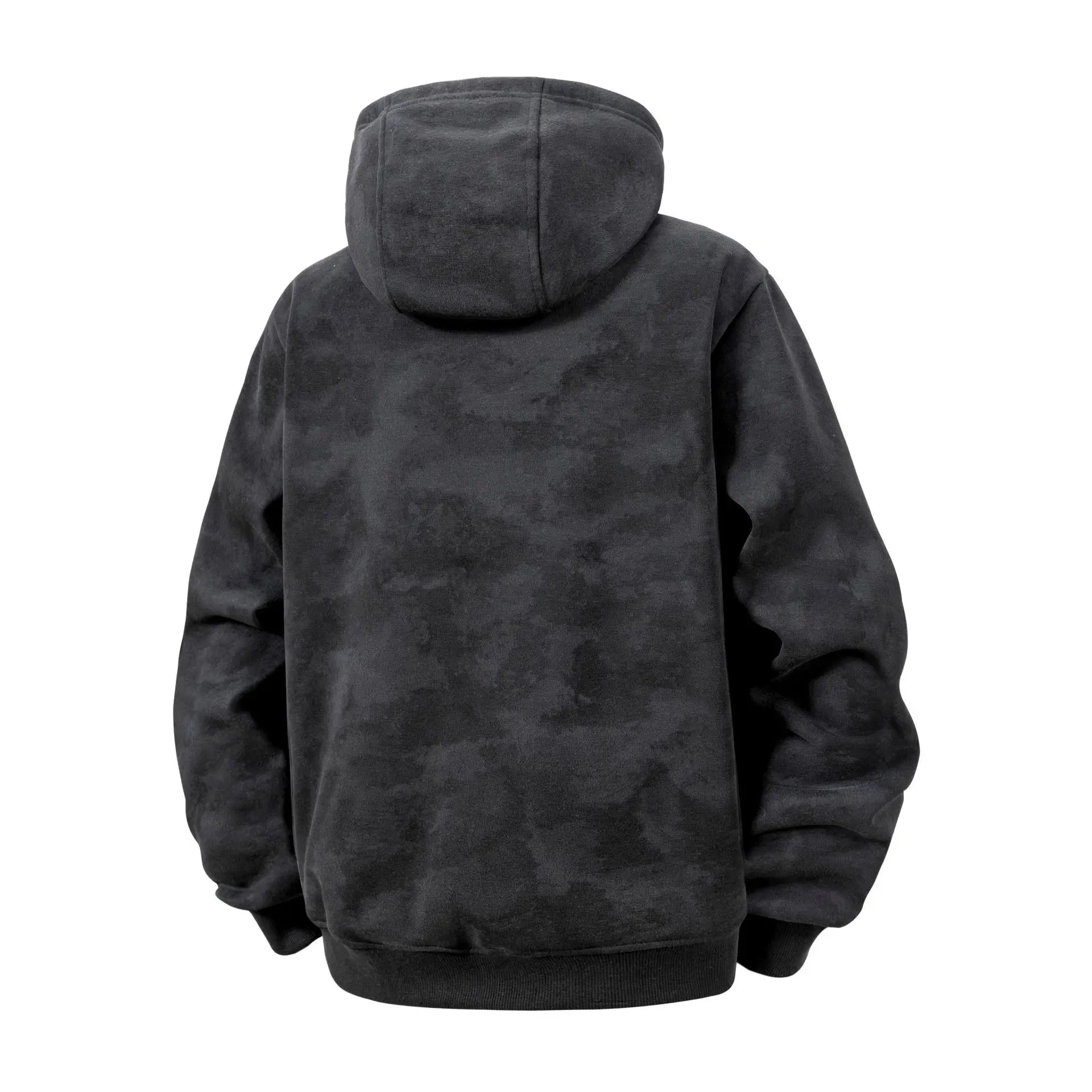Man Hoodie Autumn European-Size Jacket Hooded Sweatshirt Men'S Spring And Autumn Top Women'S Bag Fishing Blouse Zip-Up