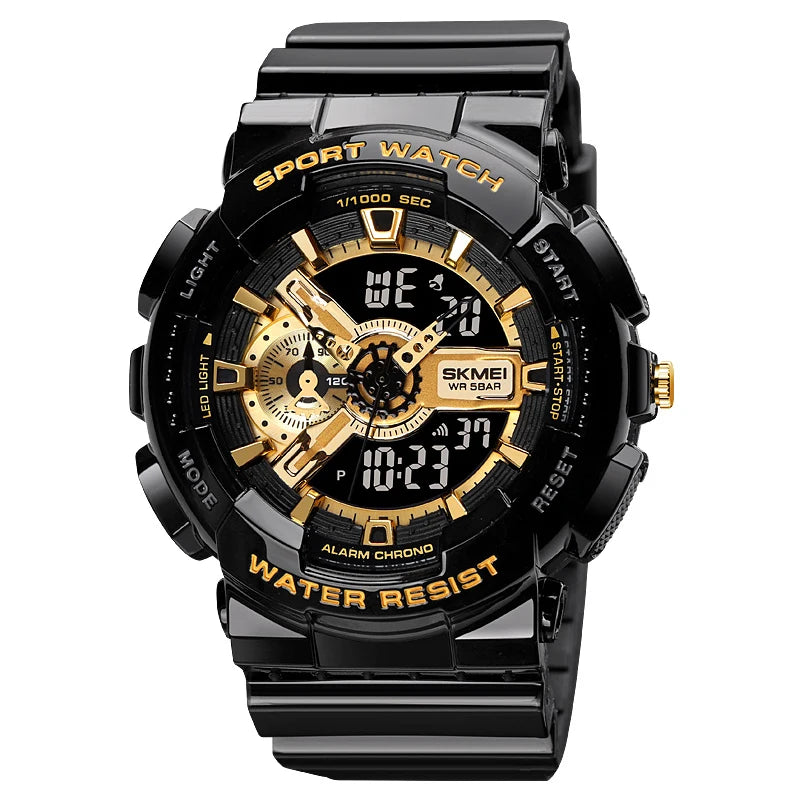 SKMEI Creative Digital Electronics Watches For Men Women Business Quartz Watch Waterproof Alarm Clock Wristwatch Horloges Mannen