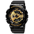 SKMEI World Time LED Light Digital Electronics Watches For Men Women Sports Quartz Watch Waterproof Wristwatches Horloges Mannen