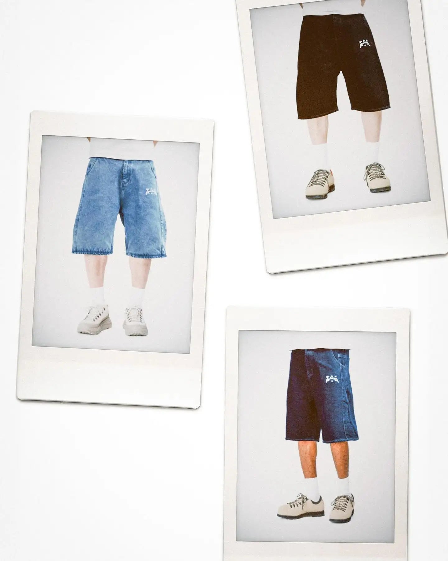 New Divin Street Geometry Graphic Embroidery Baggy Denim Shorts Y2k Retro Hip Hop Trendy Gym Basketball Shorts Men Women Jorts