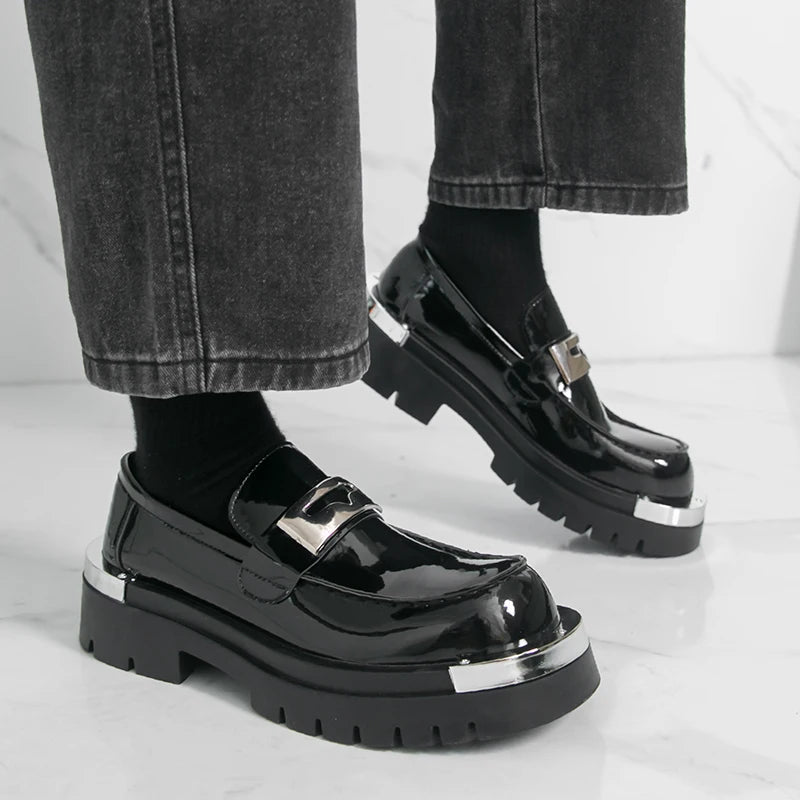 Spring Summer Mens Loafers Casual Leather Man Shoes Handmade Mocasines Slip-On Driving Shoes Outdoor Boat Shoes Oxford Footwear