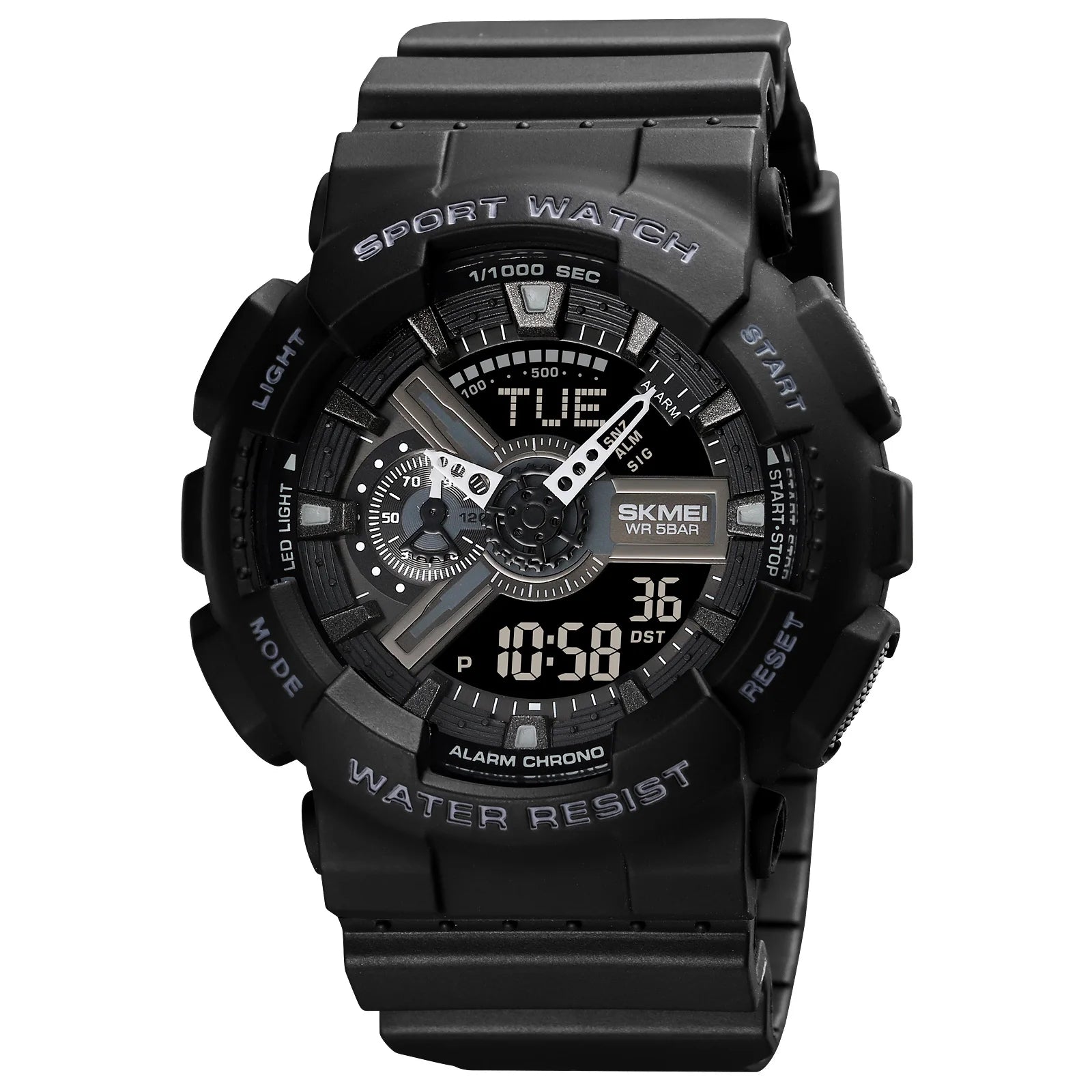 SKMEI World Time LED Light Digital Electronics Watches For Men Women Sports Quartz Watch Waterproof Wristwatches Horloges Mannen