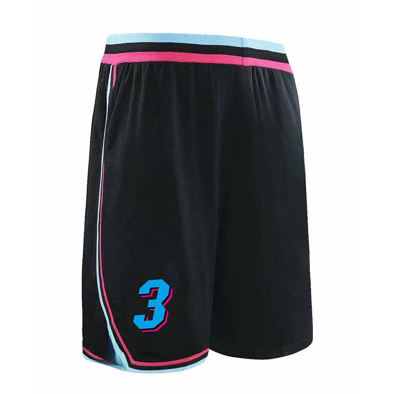 Summer Men Sports Basketball Shorts Fashionable Training Multicolor Shorts Boys Girls Sports Breathable Shorts Adult Streetwear