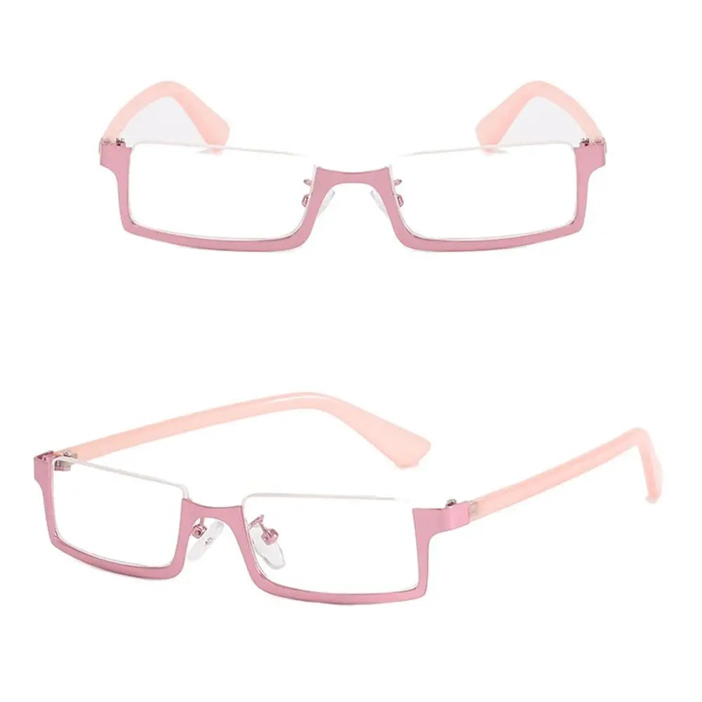 Classic Blue Ray Blocking Anti-Blue Light Glasses Eye Protection Metal Computer Goggles Ultralight Square Eyeglasses Men Women