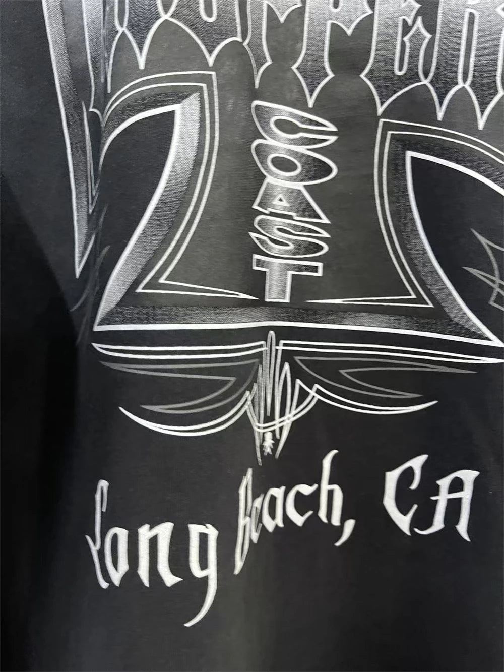 Vintage West Coast Choppers 25SS Rare Edition Long Sleeves T Shirt Men Women Iron Cross Tee Tops T-Shirts