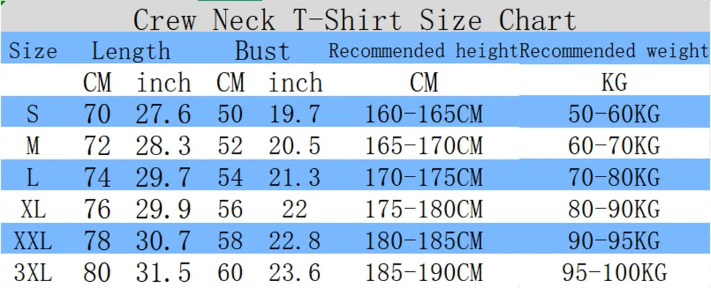 Fashionable men's pattern printed T-shirt, 100% cotton loose short-sleeved high-quality casual T-shirt