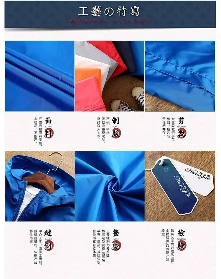 2026 New European and American Men's Fashion Jacket, Windproof and Waterproof Zipper Hooded Overcoat, Spring and Winter Outdoor