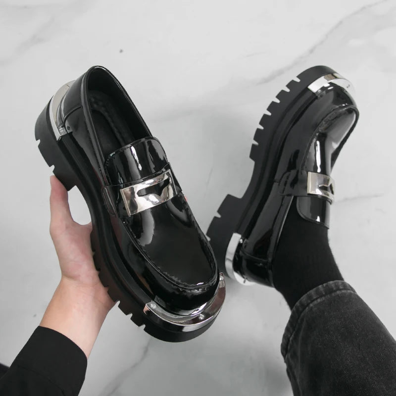 Spring Summer Mens Loafers Casual Leather Man Shoes Handmade Mocasines Slip-On Driving Shoes Outdoor Boat Shoes Oxford Footwear