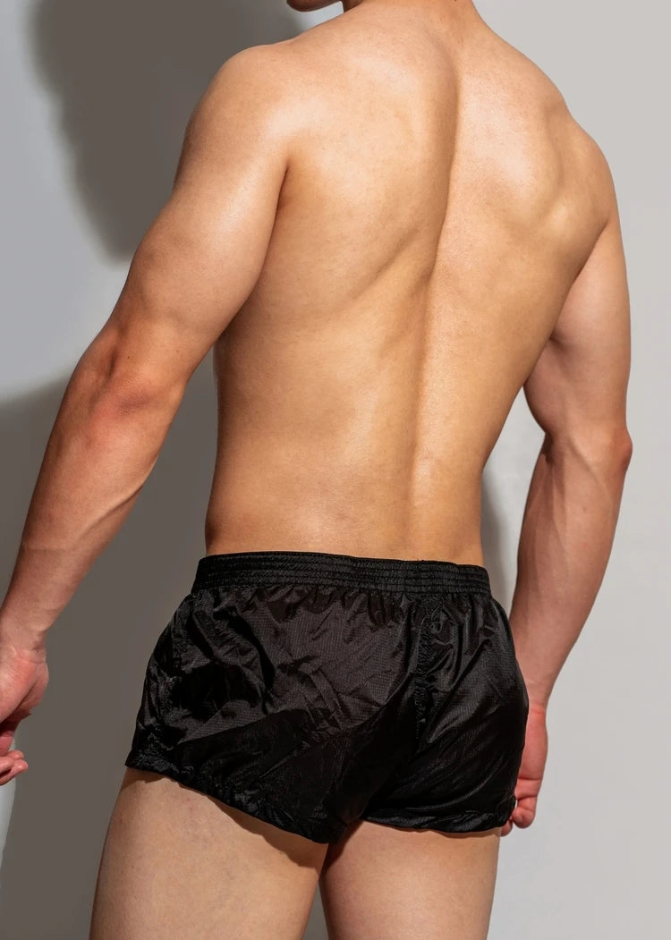 Man's Underwear Boxershorts Underpants Ropa Interior Hombre Gay Solid U Pouch Men Underwear Men's Boxer Summer Thin Cuecas