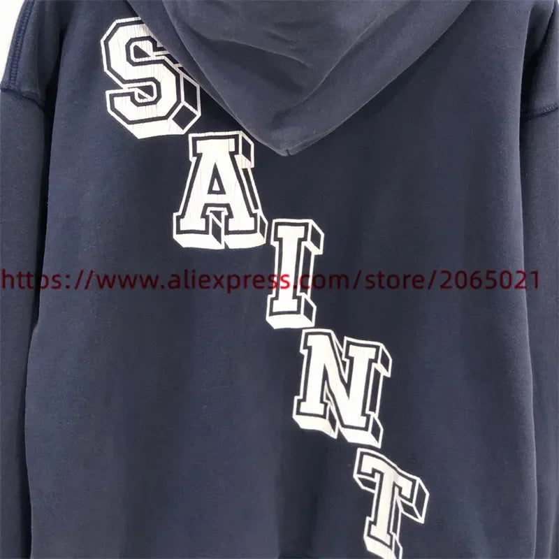Sanskrit Printing Apricot Saint Sweatpants Men Women Jogger Drawstring Pants