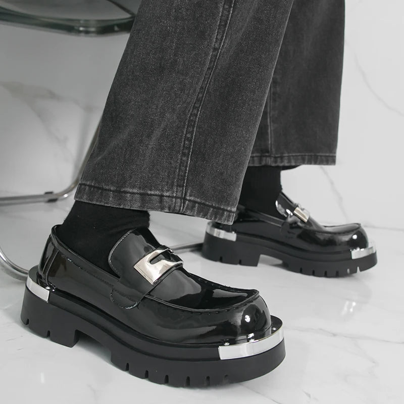 Spring Summer Mens Loafers Casual Leather Man Shoes Handmade Mocasines Slip-On Driving Shoes Outdoor Boat Shoes Oxford Footwear