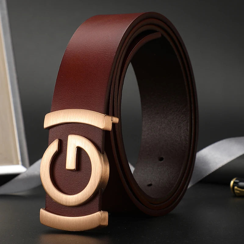 High Quality New 34mm Men Belt Leather Designers Trouser Fashion Brand Belt men Luxury fancy vintage Strap Belt for men jeans