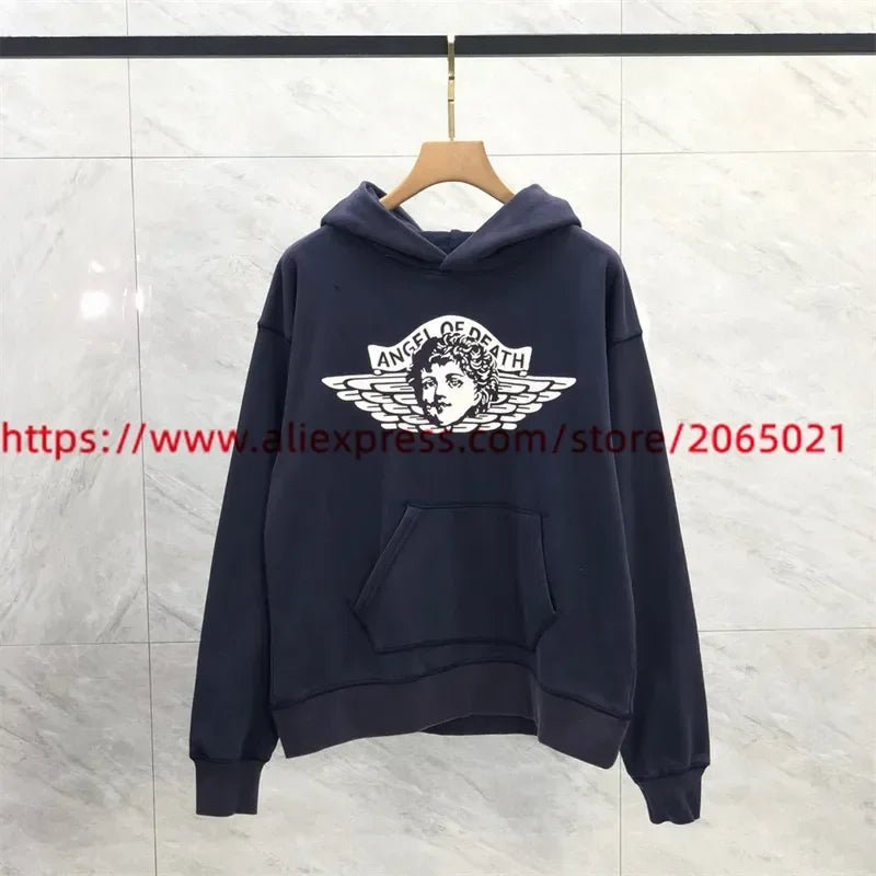 Sanskrit Printing Apricot Saint Sweatpants Men Women Jogger Drawstring Pants