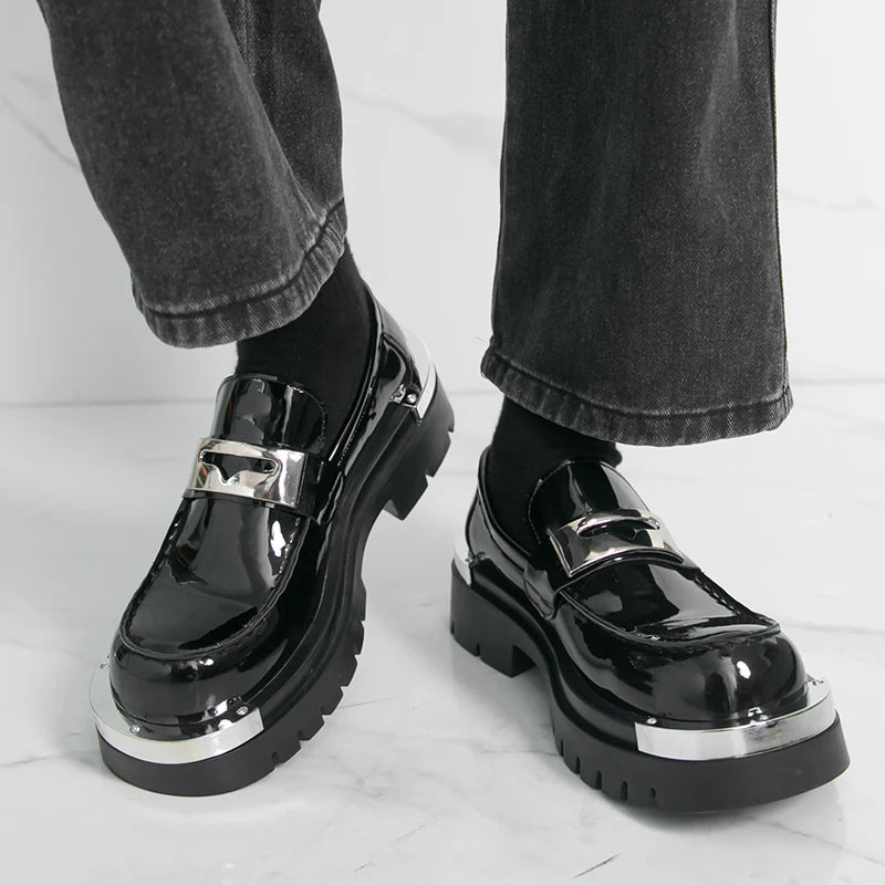 Spring Summer Mens Loafers Casual Leather Man Shoes Handmade Mocasines Slip-On Driving Shoes Outdoor Boat Shoes Oxford Footwear