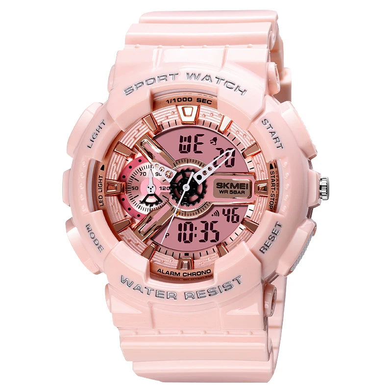 SKMEI 1688 LED Light Digital Electronic Watches Men Women Business Quartz Watch Waterproof Alarm Clock Wristwatch Horloges