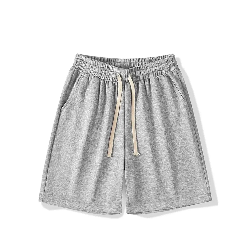 2025 retro letter-shaped drawstring casual pocket shorts loose and tight shorts for men comfortable daily beach vacation shorts