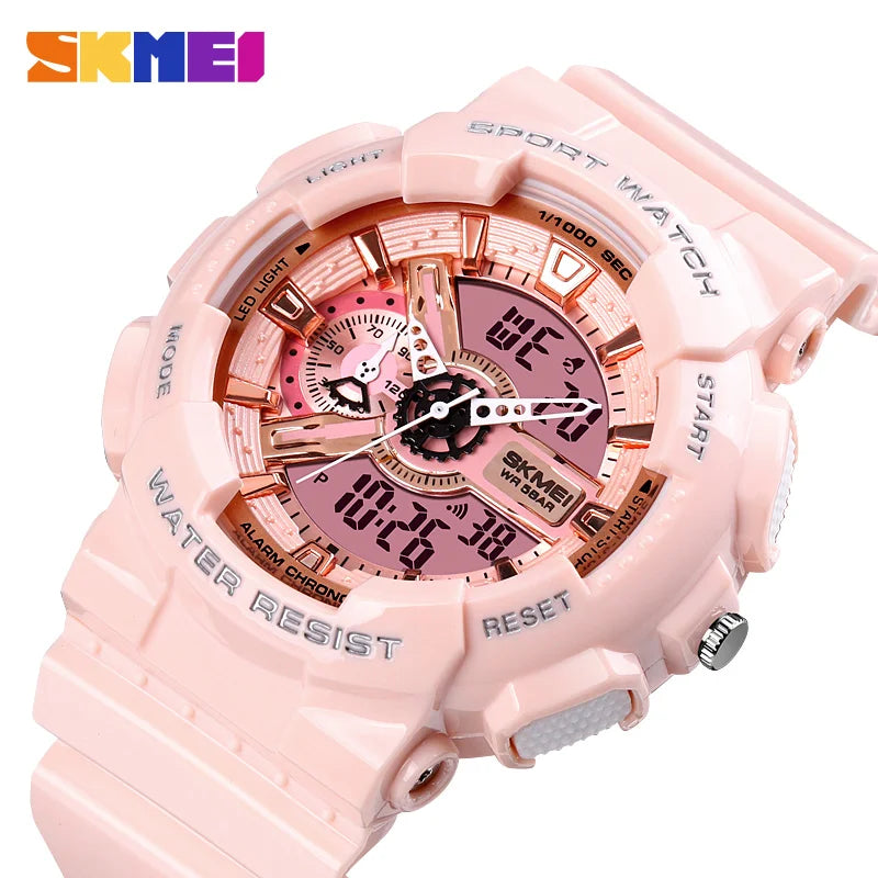 SKMEI Creative Digital Electronics Watches For Men Women Business Quartz Watch Waterproof Alarm Clock Wristwatch Horloges Mannen