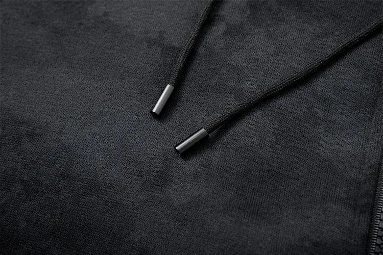 Man Hoodie Autumn European-Size Jacket Hooded Sweatshirt Men'S Spring And Autumn Top Women'S Bag Fishing Blouse Zip-Up