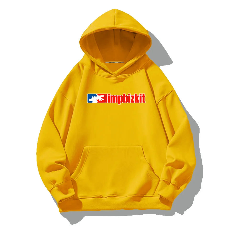 Fashion Men Hoodies Amazing of Limp Bizkit Pullovers Rap Rock Retro Sweatshirts Popular Trends Unisex Clothing High Street Hoody