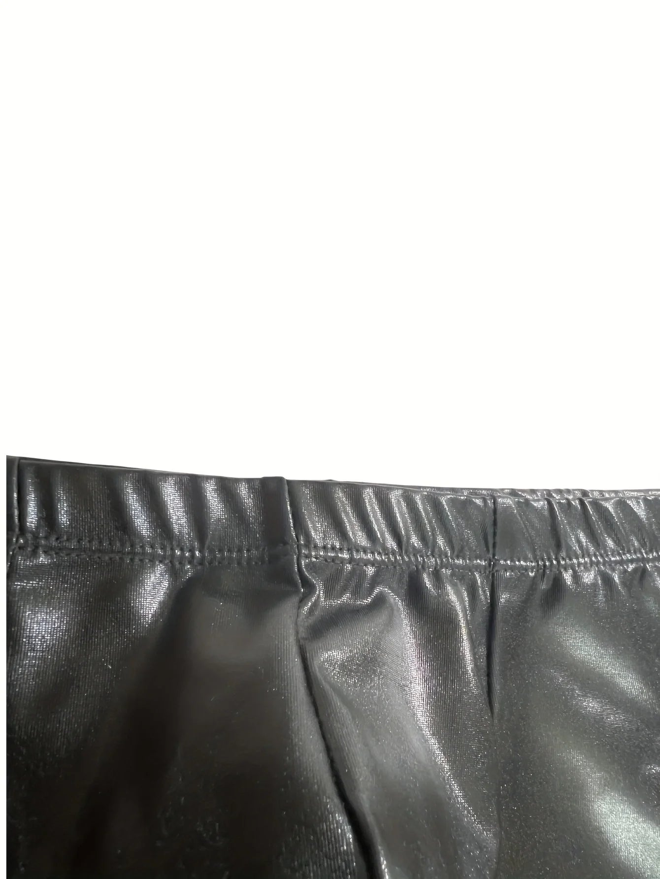 1pc men's PU leather flat corner shorts, sexy, suitable for dress up parties, adult novelty, nightclub parties, sweet gifts