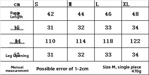 Godspeed American High Street Summer Sport Casual Embroidered Heavy Wa Pure Cotton Dstring orts Straight Leg Pants