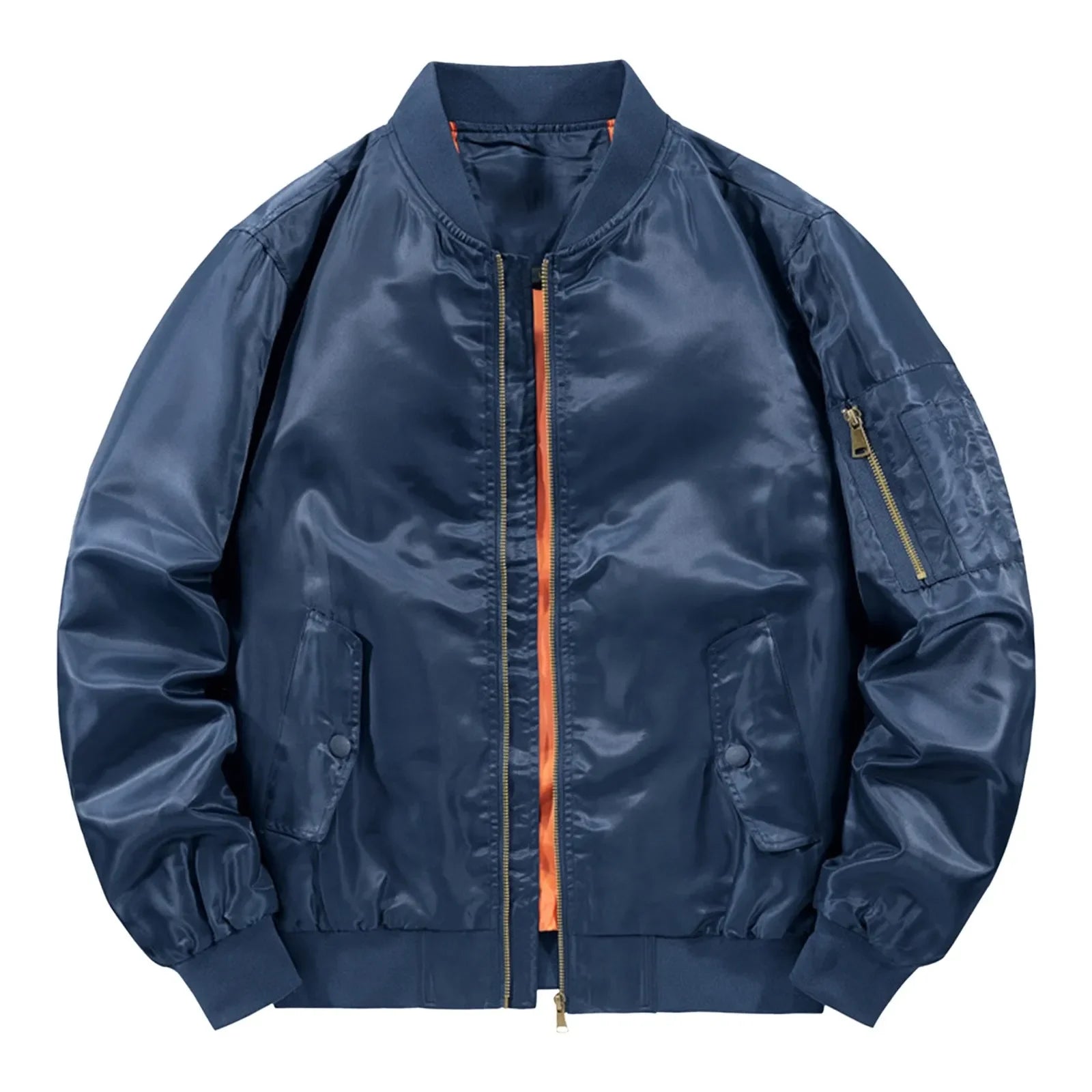 Mens Bomber Jacket  New Spring Autumn Male Baseball Jackets Pilot Men Outwear Army Green Coat Zipper Men'S Tactical Uniform