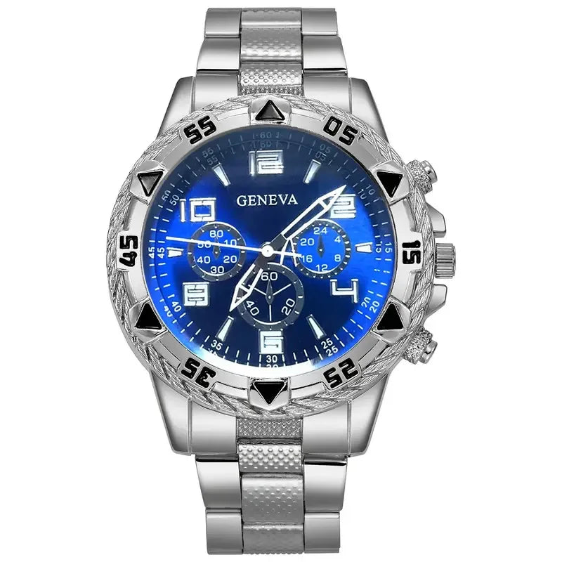 Mens Watches Luxury Brand Watches for Mens Fashion High Quality Luxury Simple WristWatch Business Full Steel Sports Male Clock