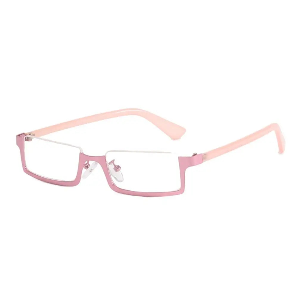 Classic Blue Ray Blocking Anti-Blue Light Glasses Eye Protection Metal Computer Goggles Ultralight Square Eyeglasses Men Women