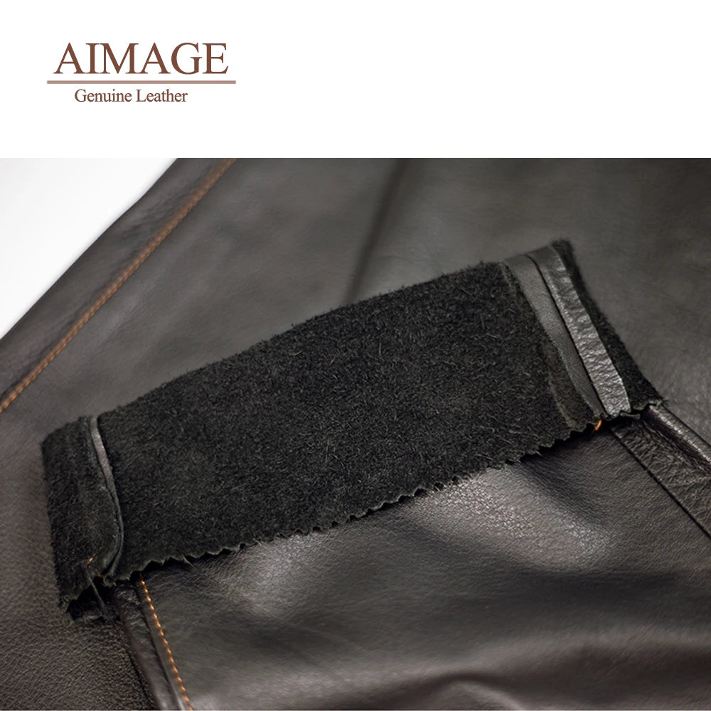 Genuine Real cow leather pant Men's motorcycle leather trousers кожаные штаны leather pants for men pantalon cuir homme