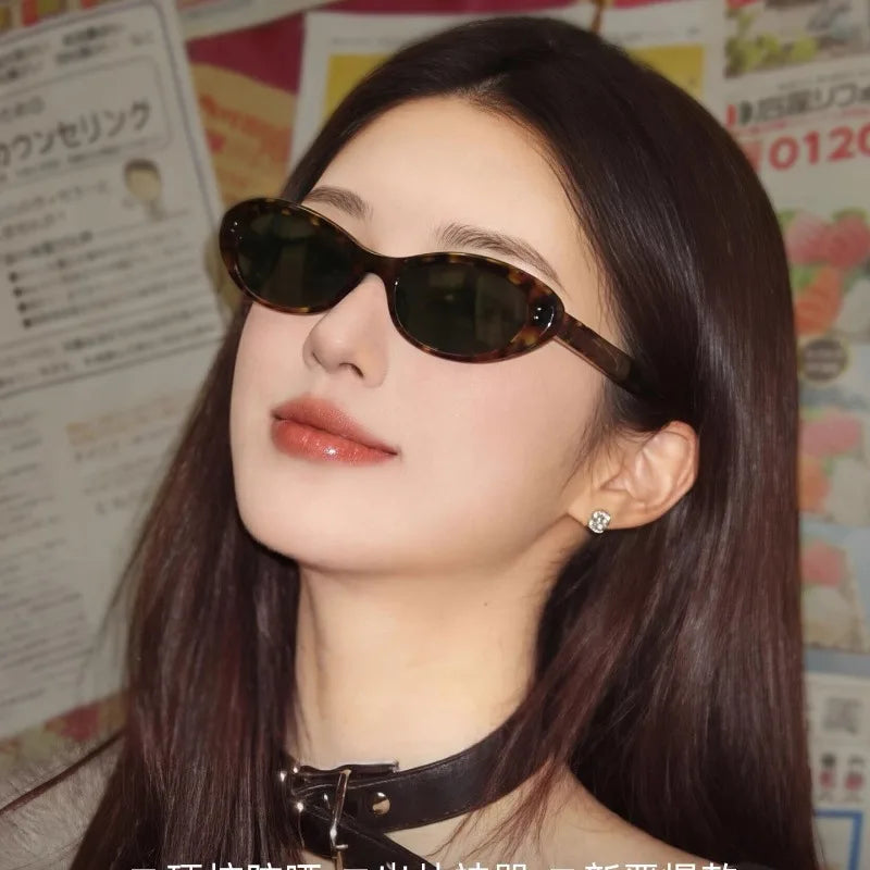 2026 Acetate Black Sunglasses Women Cat Eye Glasses Woman Oval UV400 Eyeglasses Men Most Popular Travel Outdooor Eyewear 147mm