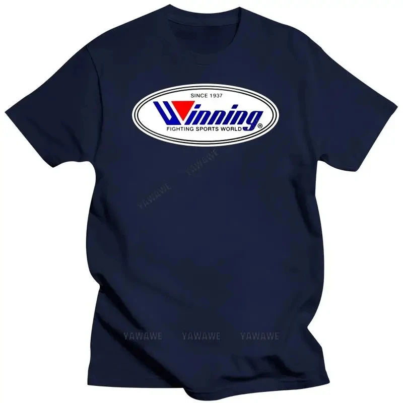 Mens Brand Fashion T-shirt Summer T Shirts WINNING BOXING GLOVE SICE 1937 T-SHIRT Unisex Short Sleeve Male Casual Tee-shirt Top