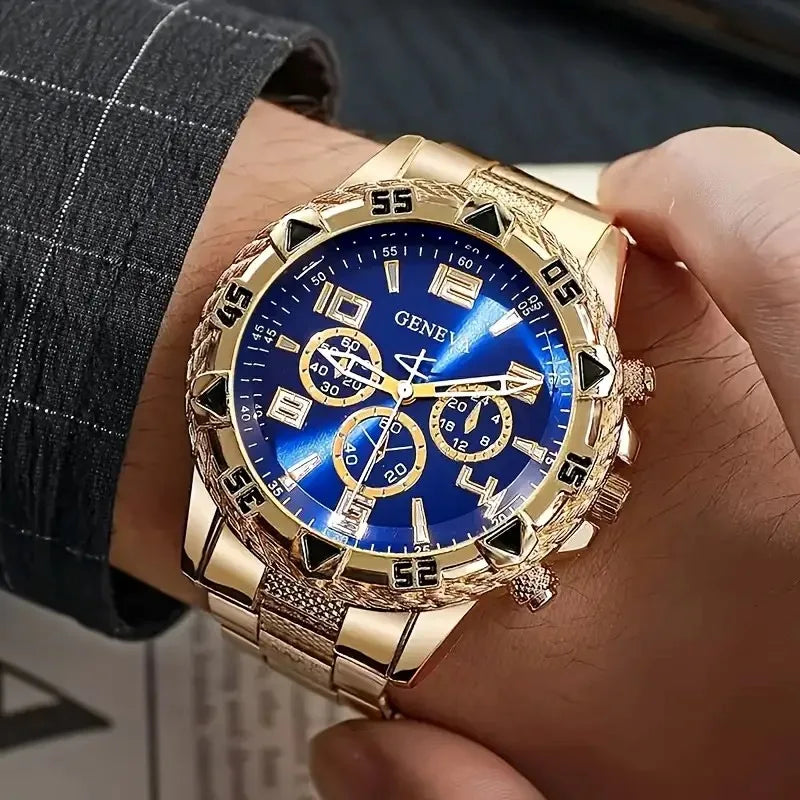 Mens Watches Luxury Brand Watches for Mens Fashion High Quality Luxury Simple WristWatch Business Full Steel Sports Male Clock